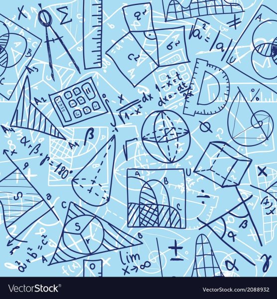 Фон обложки математический