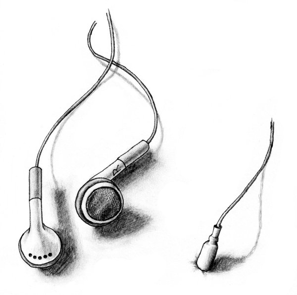 Наушники набросок