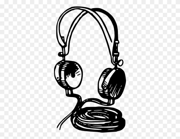 Беспроводные наушники вектор