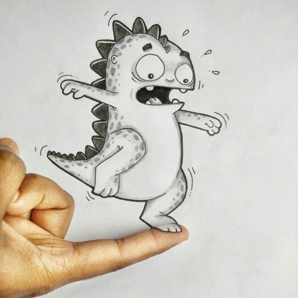 Прикольные рисунки легкие