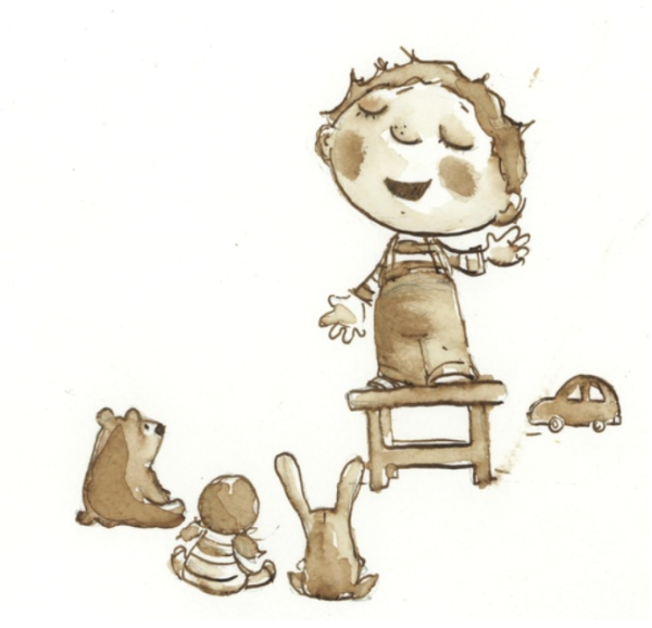 Стишок на табуретке