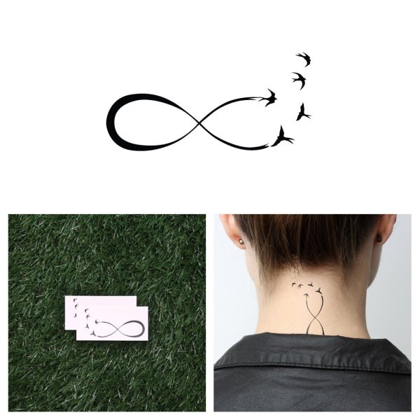 Тату бесконечность эскизы