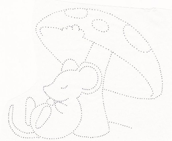 Рисование животных по точкам для детей