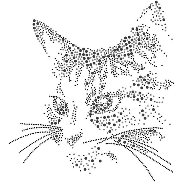 Точечная роспись трафареты