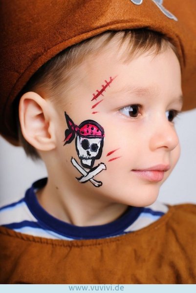 Аквагрим лёгкий для девочек