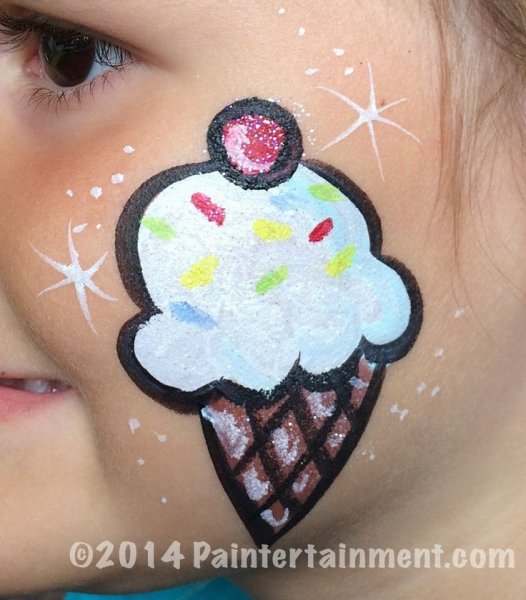 Аквагрим для детей легкий