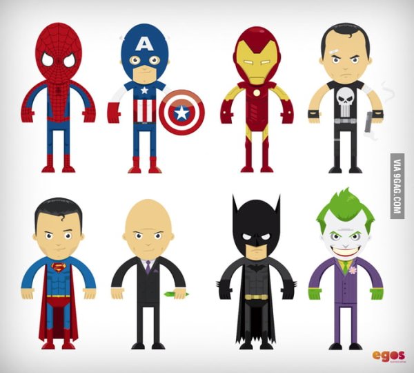 Супергерои для рисования