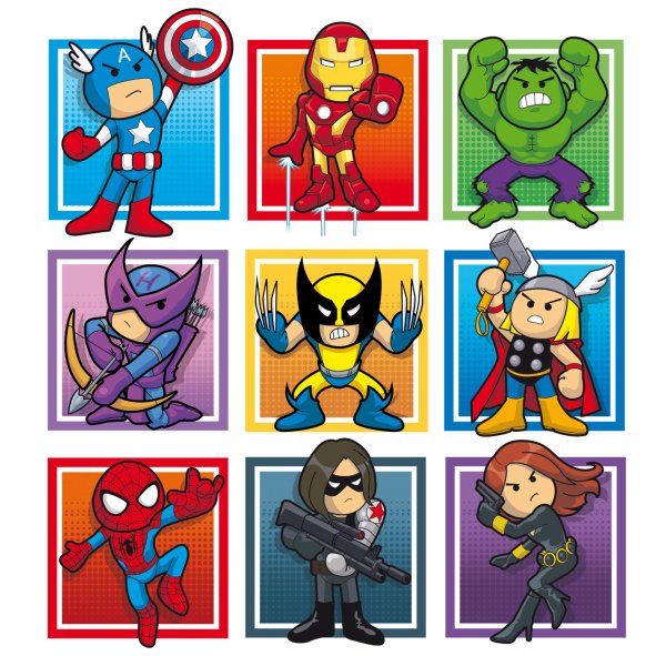 Супергерои картинки для печати мультяшные