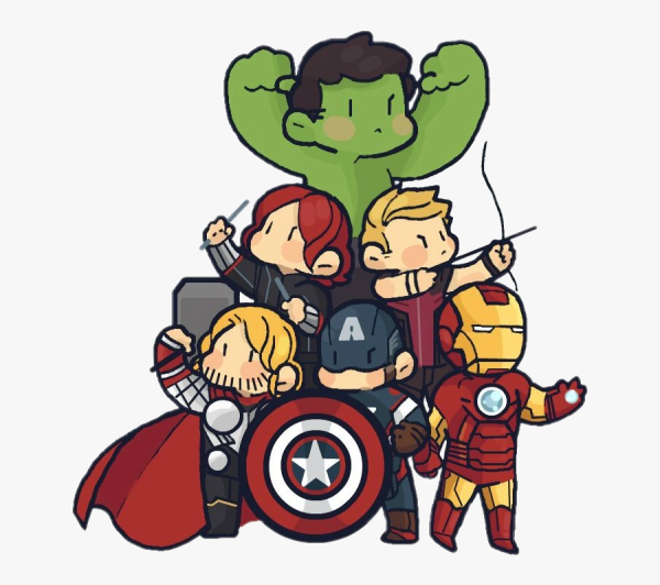 Чиби Марвел Мстители