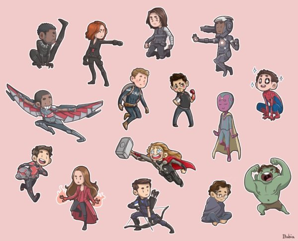 Стикеры Мстители