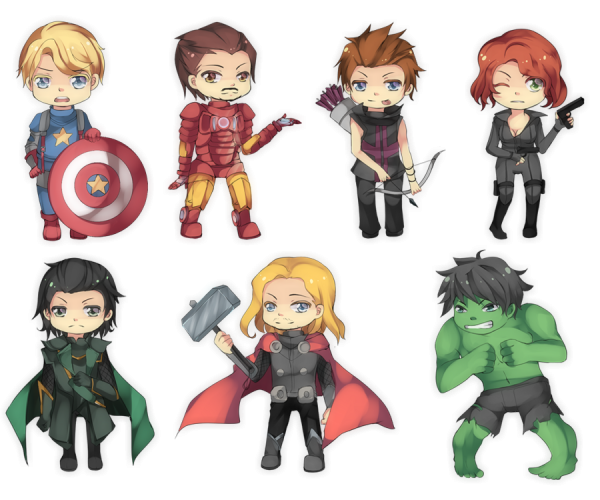 Мстители Локи Чиби