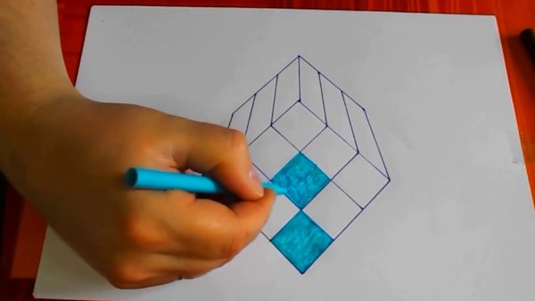 Оптические иллюзии на бумаге