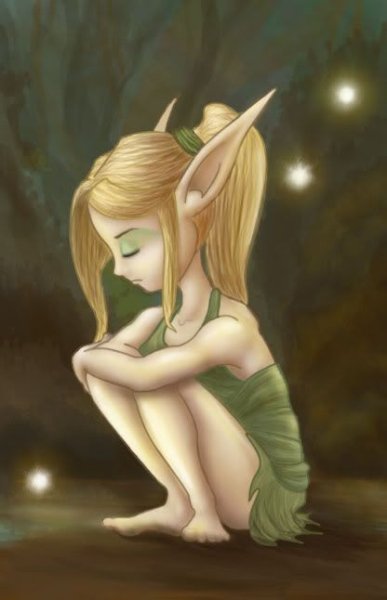 Маленькая девочка Эльф