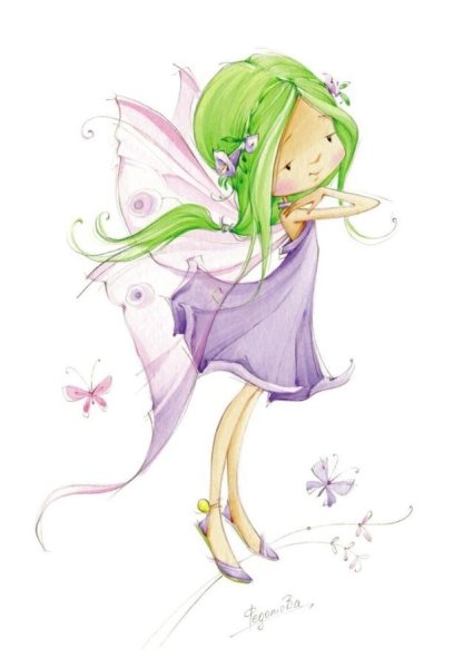 Феи иллюстратор Марина Федотова