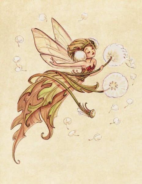 Скетчи эльфов и фей