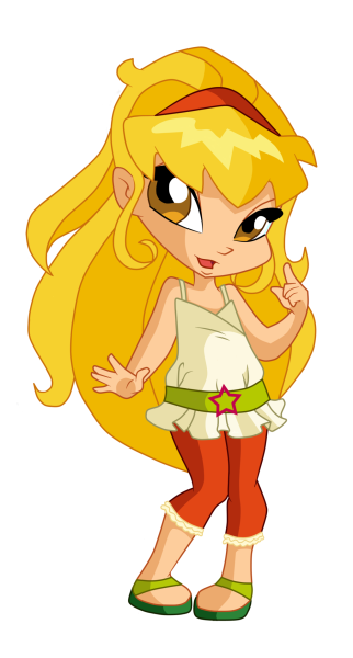 Винкс Стелла в детстве