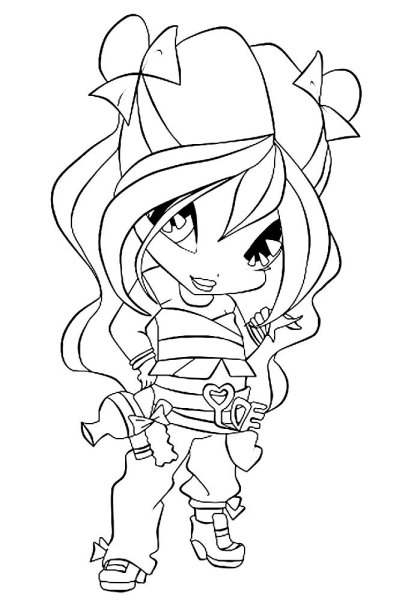 Феи Винкс Пикси раскраска