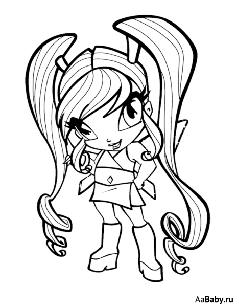 Винкс Стелла в детстве