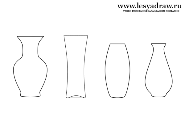 Контур вазы