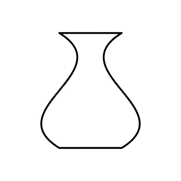 Рисование для детей ваза с цветами