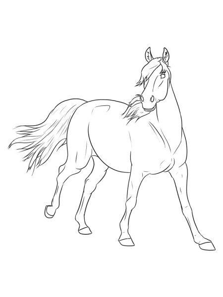 Нарисовать лошадь