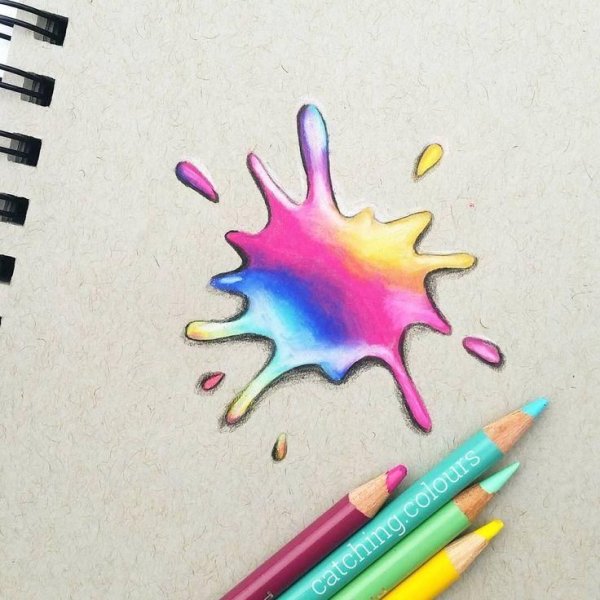 Красивые и простые рисунки цветные