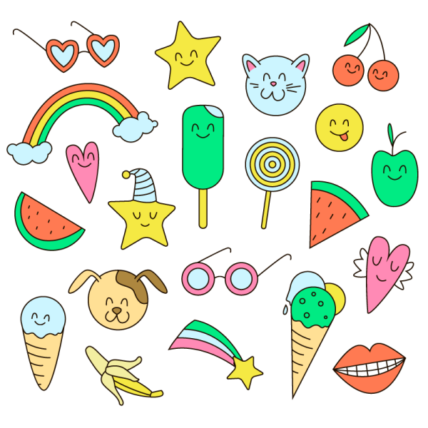 Сова цветная