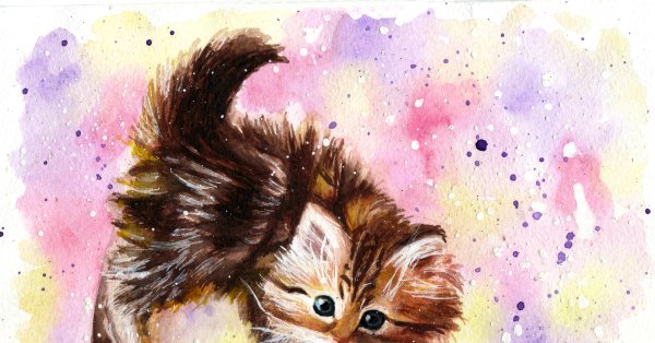 Рисунки красками