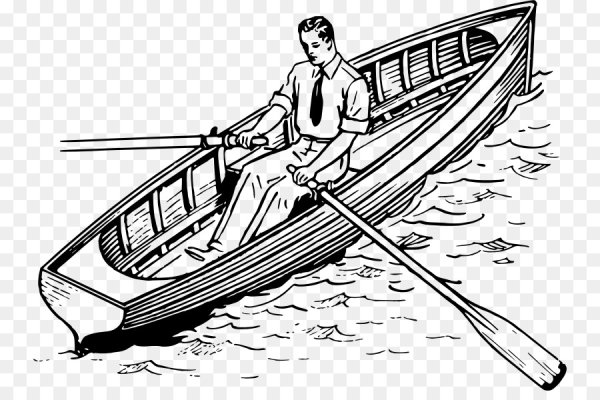 Раскраска лодка для детей 5-6 лет