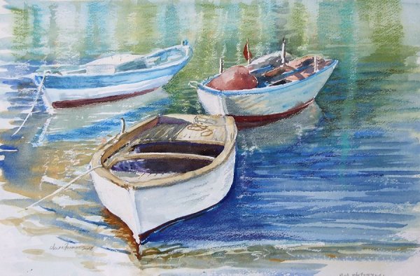 Лодка рисунок для детей