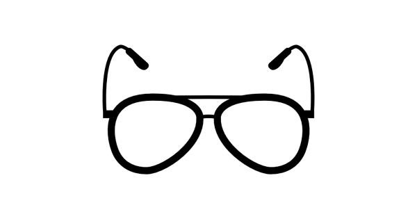 Очки для срисовки