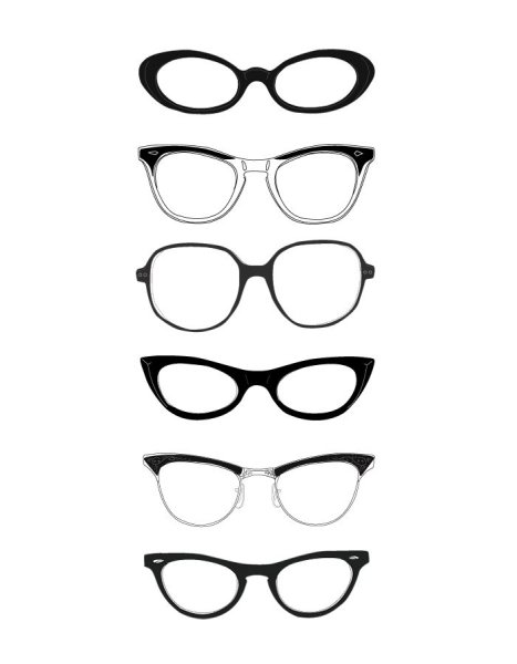 Рисование очков