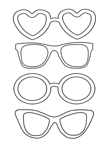 Шаблон очков