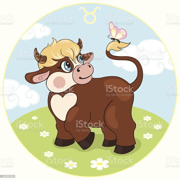 Телец мультяшный