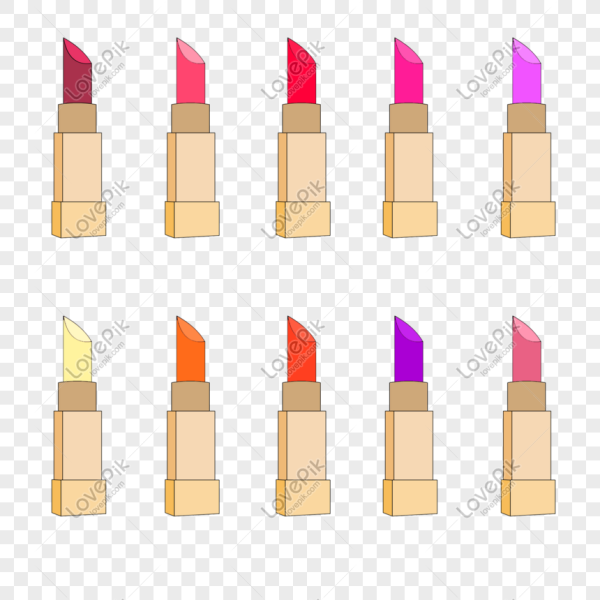 Бумажная косметика помада