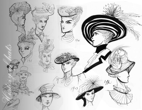 Шляпа с разных ракурсов