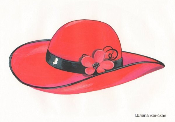 Шляпа карточка