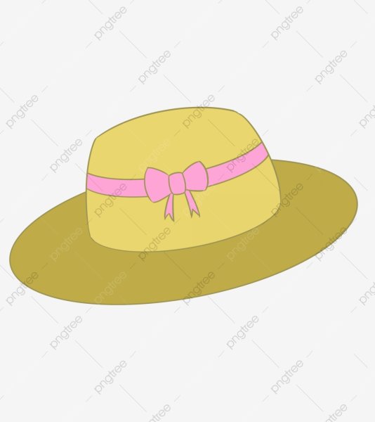 Мультяшная соломенная шляпа