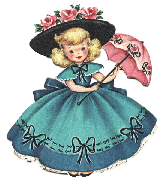 Шляпка Винтажная детская