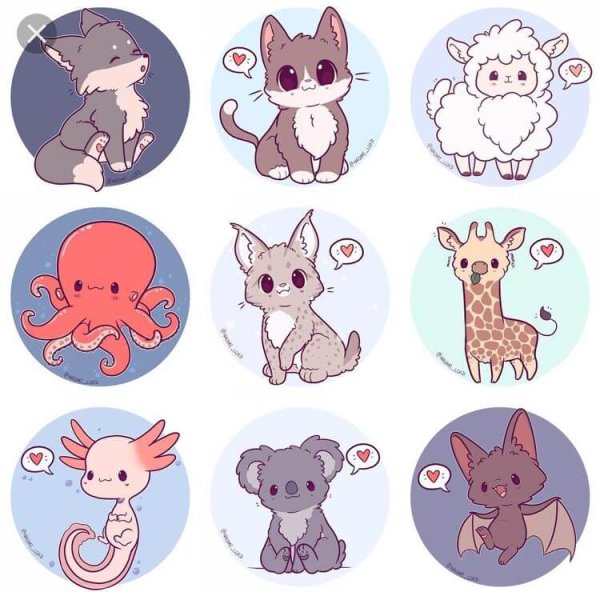 Няшные Стикеры