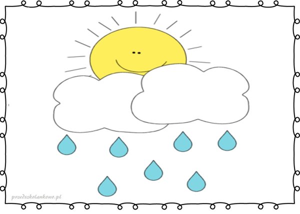 Рисунки милые легкие погода