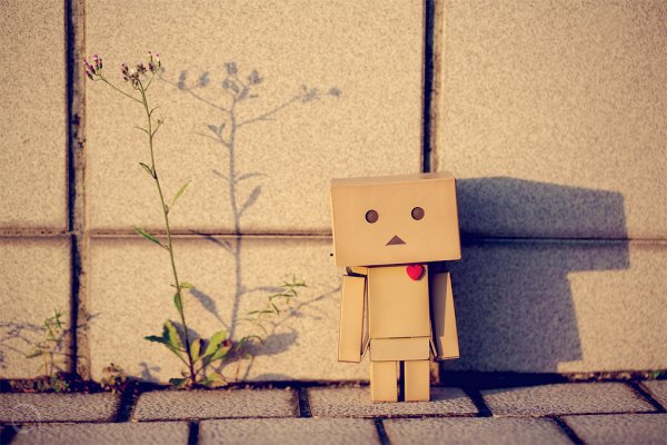 Картонный человечек Данбо