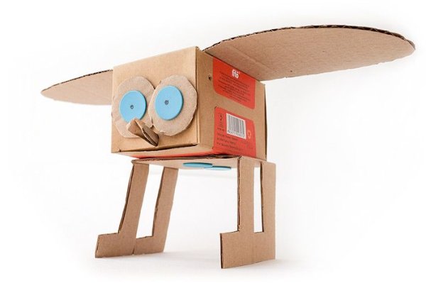 Картонный робот Danbo схема