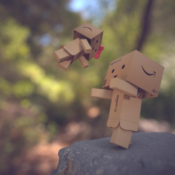 Рисунки бумажные коробки