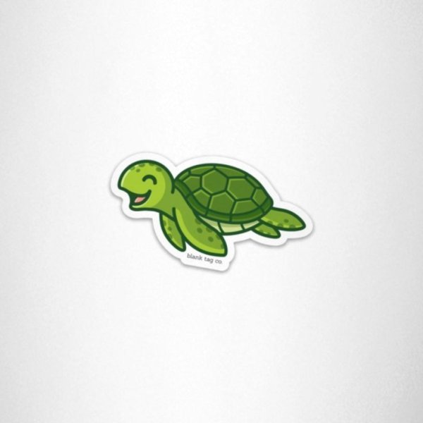 Черепашка стикер
