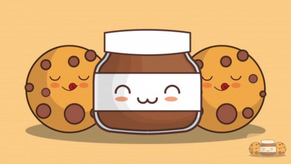 Милая печенька с глазками