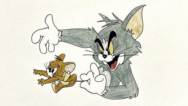 Том и Джерри для рисования