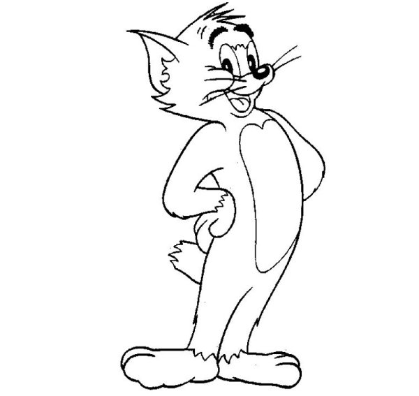 Том и Джерри карандашом