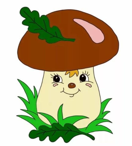 Грибочки для дошкольников