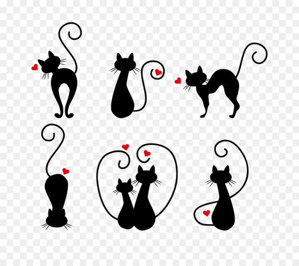 Стилизованные кошки